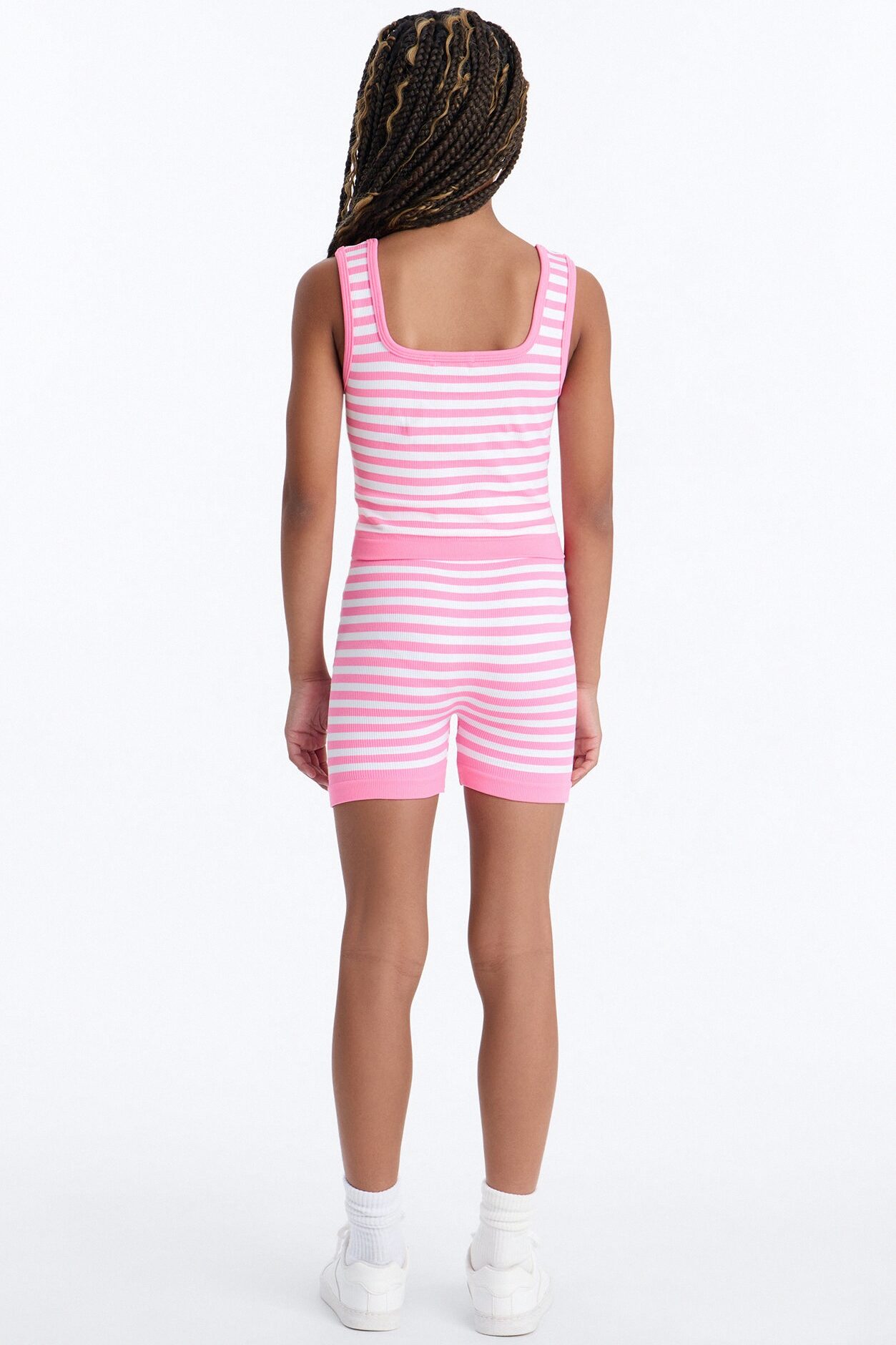Mini I'm So Happy Short Set - Pink/combo