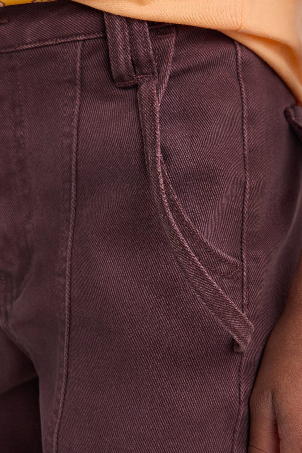 Mini Campbell Cargo Pant - Chocolate