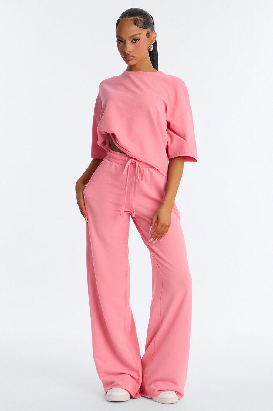 Strollin' Around Pant Set - Pink
