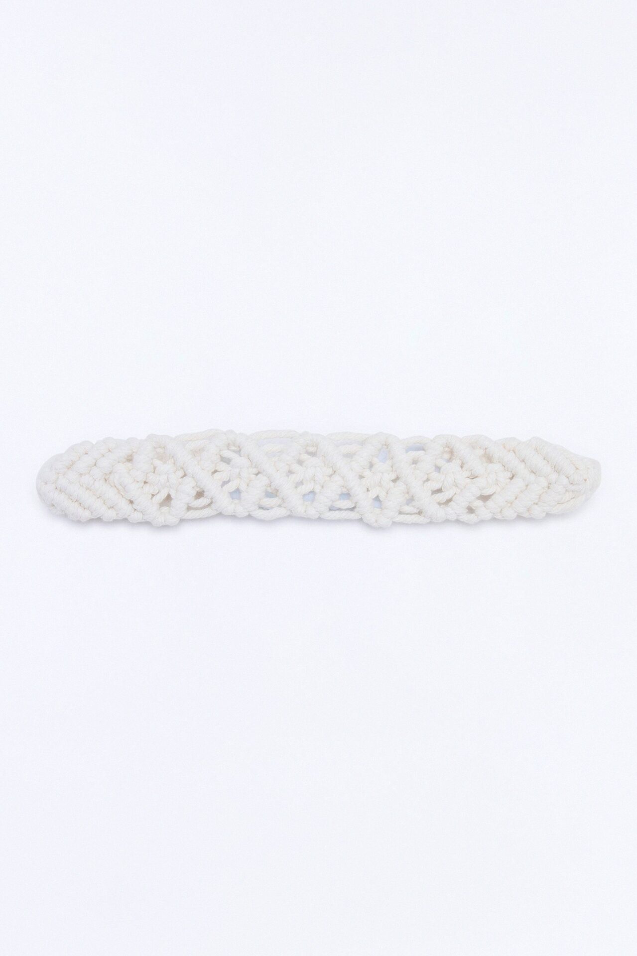 Braid My Hair Crochet Headband - Ivory