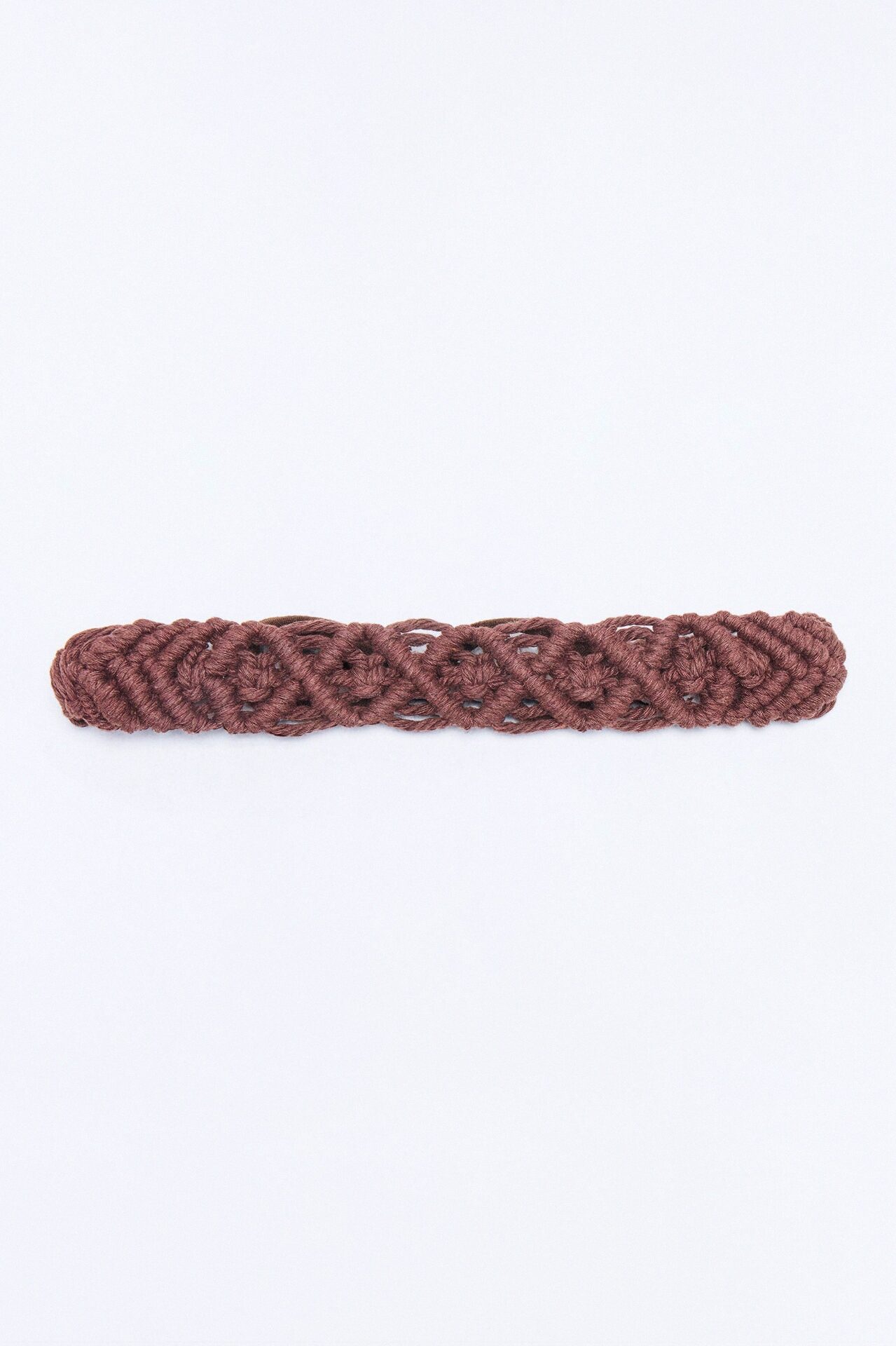 Braid My Hair Crochet Headband - Brown