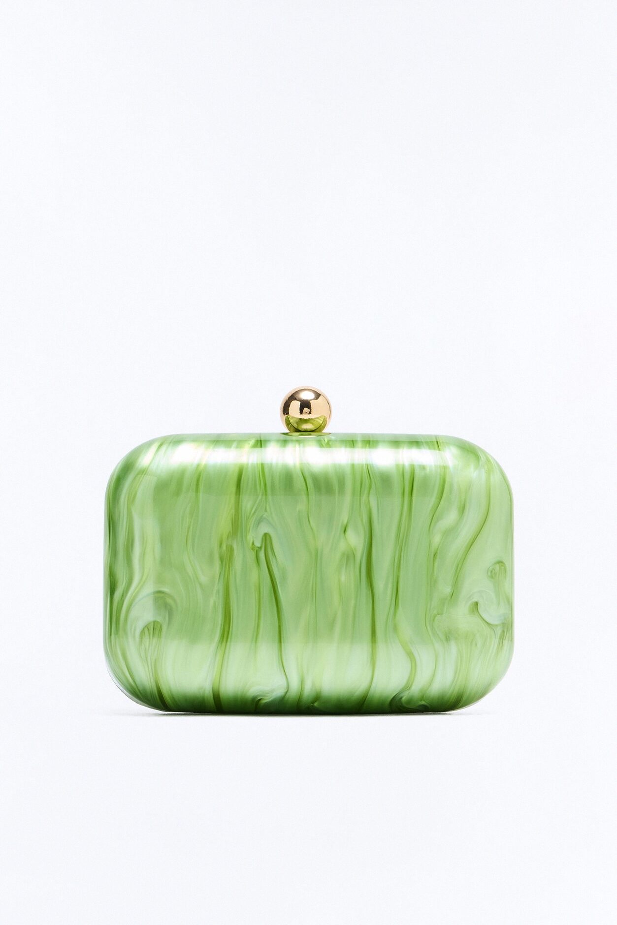 Pastel Waves Clutch - Green