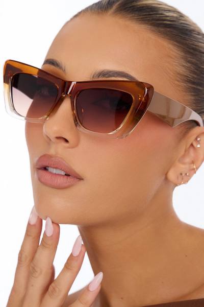 Ocean Front Views Sunglasses - Brown/combo