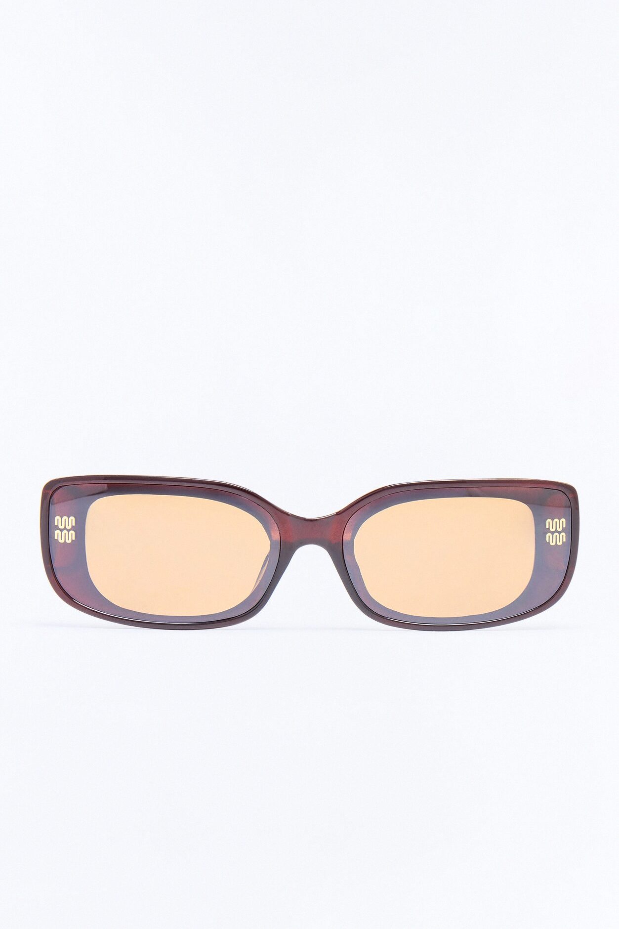 Catch Me If You Can Square Sunglasses - Brown