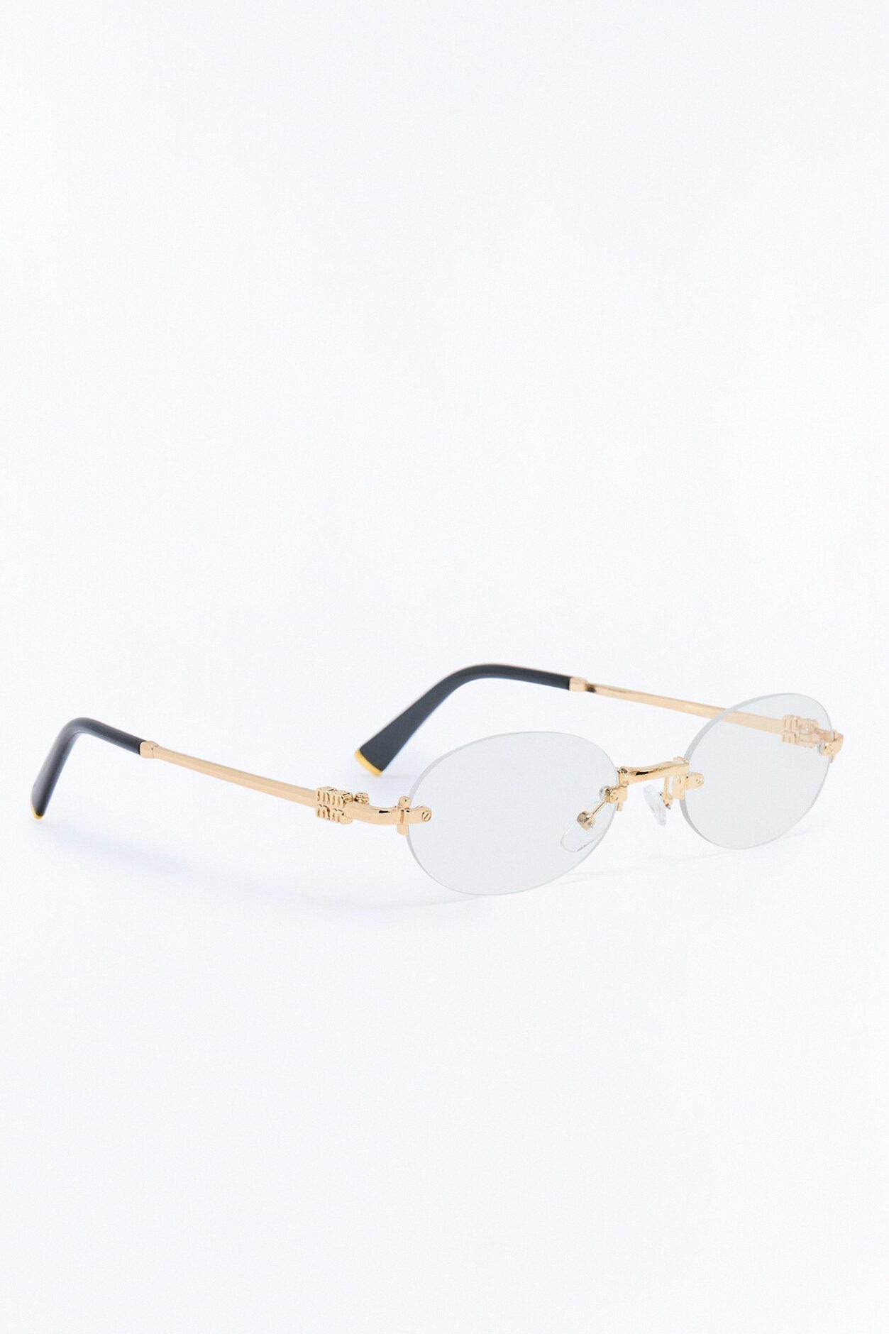 Silent Orbit Circular Sunglasses - Gold