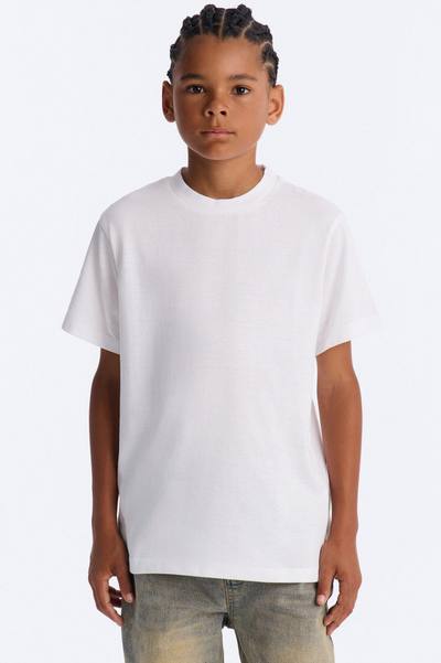 Mini Just The Right Time Short Sleeve Tee - White