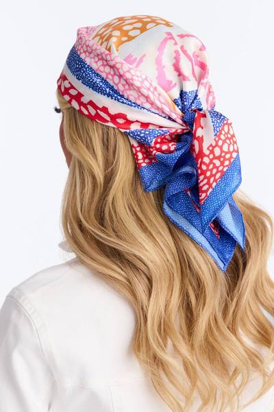 Different Breed Head Scarf - Pink/combo