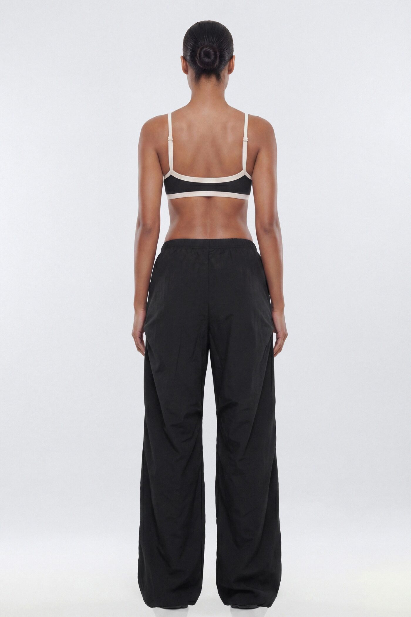 CoreNylon Ruched Adjustable Pants - Black