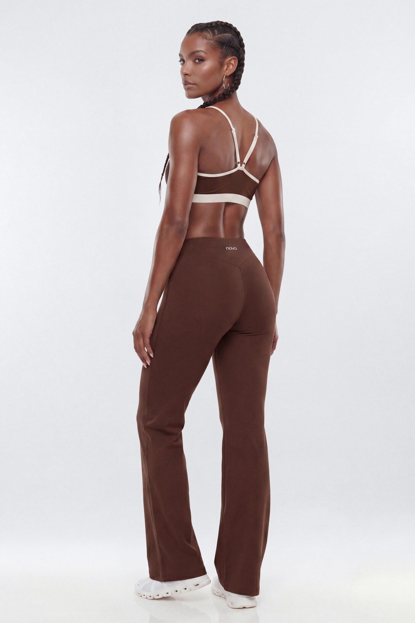 ProStretch™ 32″ Straight Leg Active Pants - Brown
