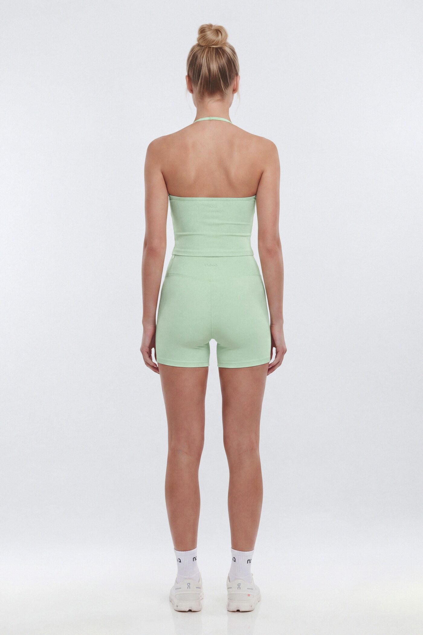 ButterSoft 4″ Hidden Pocket Biker Shorts - Cool Mint