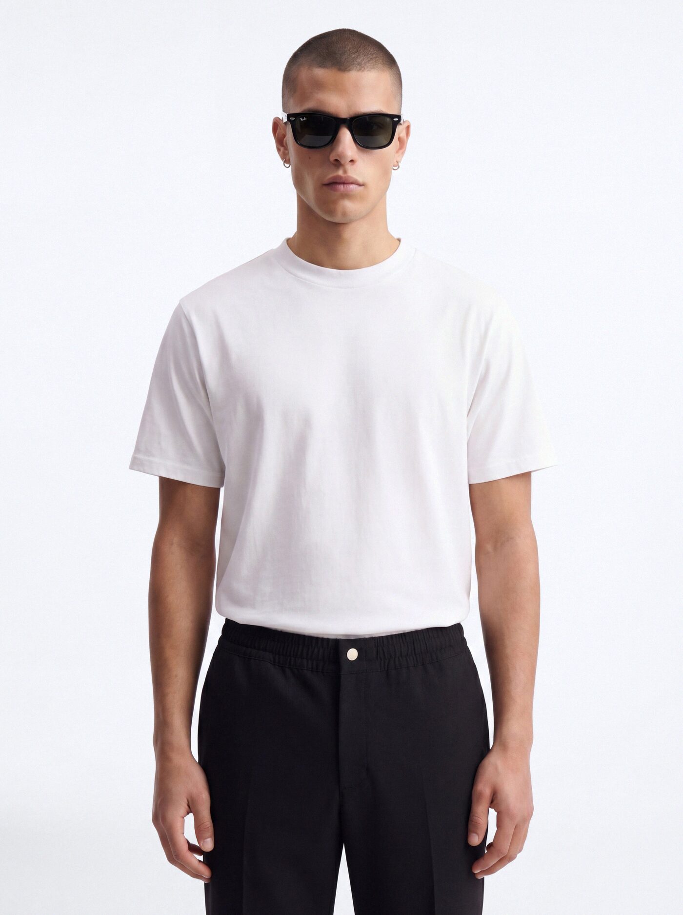 Modern Essential Relaxed Trouser - Black