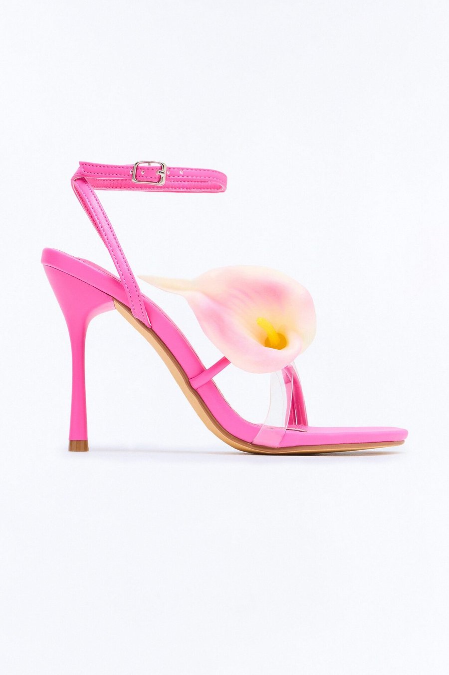 Warm Waters Flower Heels - Pink/combo
