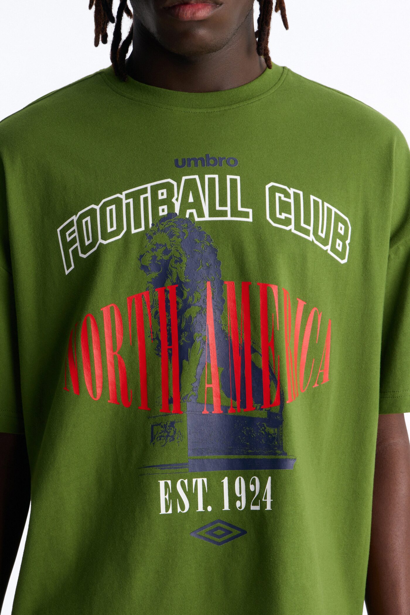 Umbro Football Club North America 2026 Short Sleeve Tee - Green