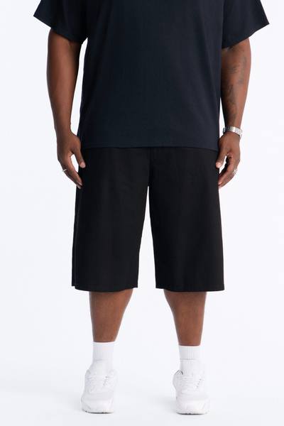 Cornell Baggy Denim Short - Black