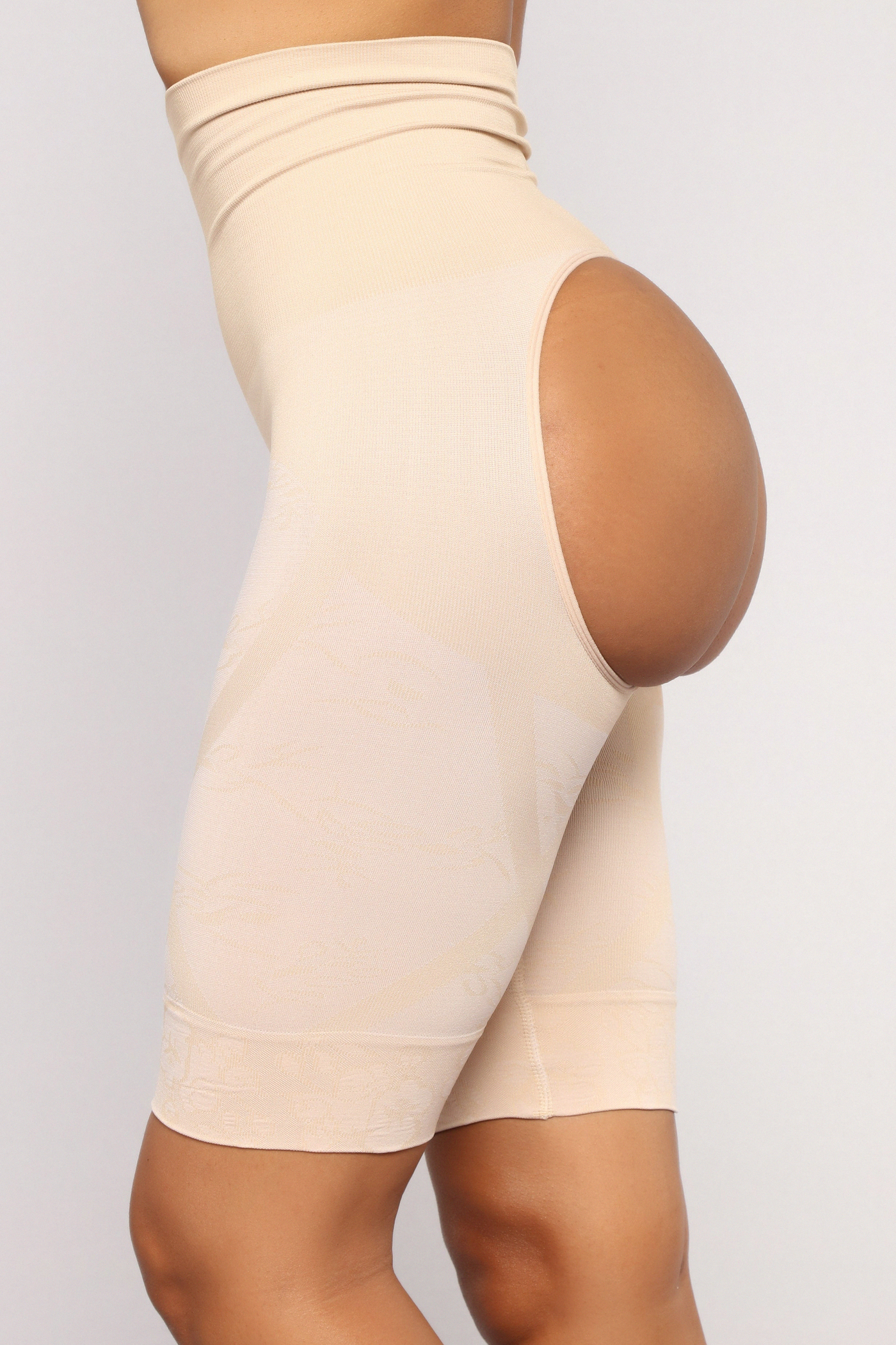 Bigger Dreams Butt Lifter Shorts - Nude