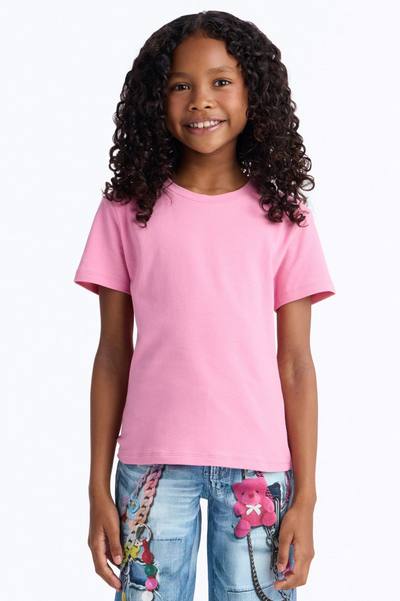 Mini My Everyday Crew Neck Tee - Pink