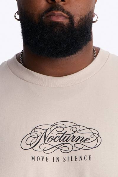 Nocturne In Silence Short Sleeve Tee - Grey