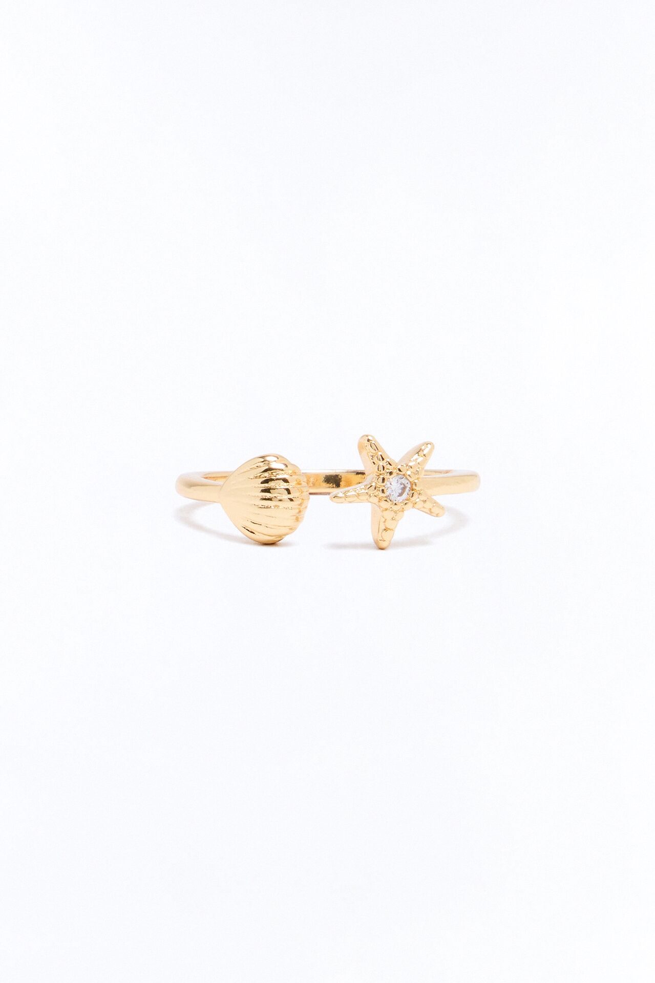 Mermaid Toe Ring - Gold