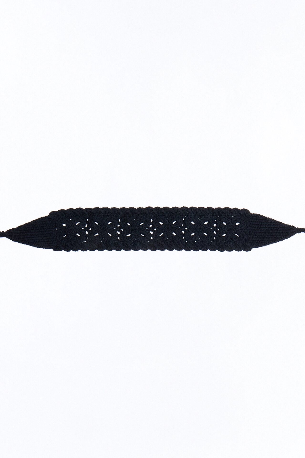 Crochet Headband - Black