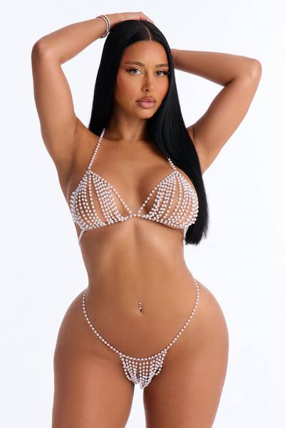 Vintage Lust Pearls 2 Piece Set - Pearl