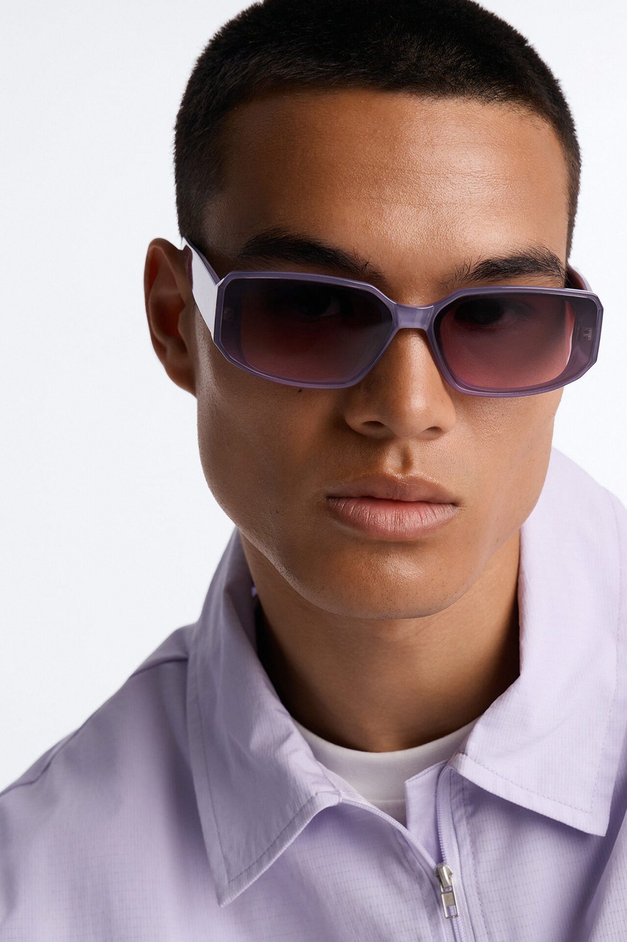 On Speed Dial Square Sunglasses - Purple