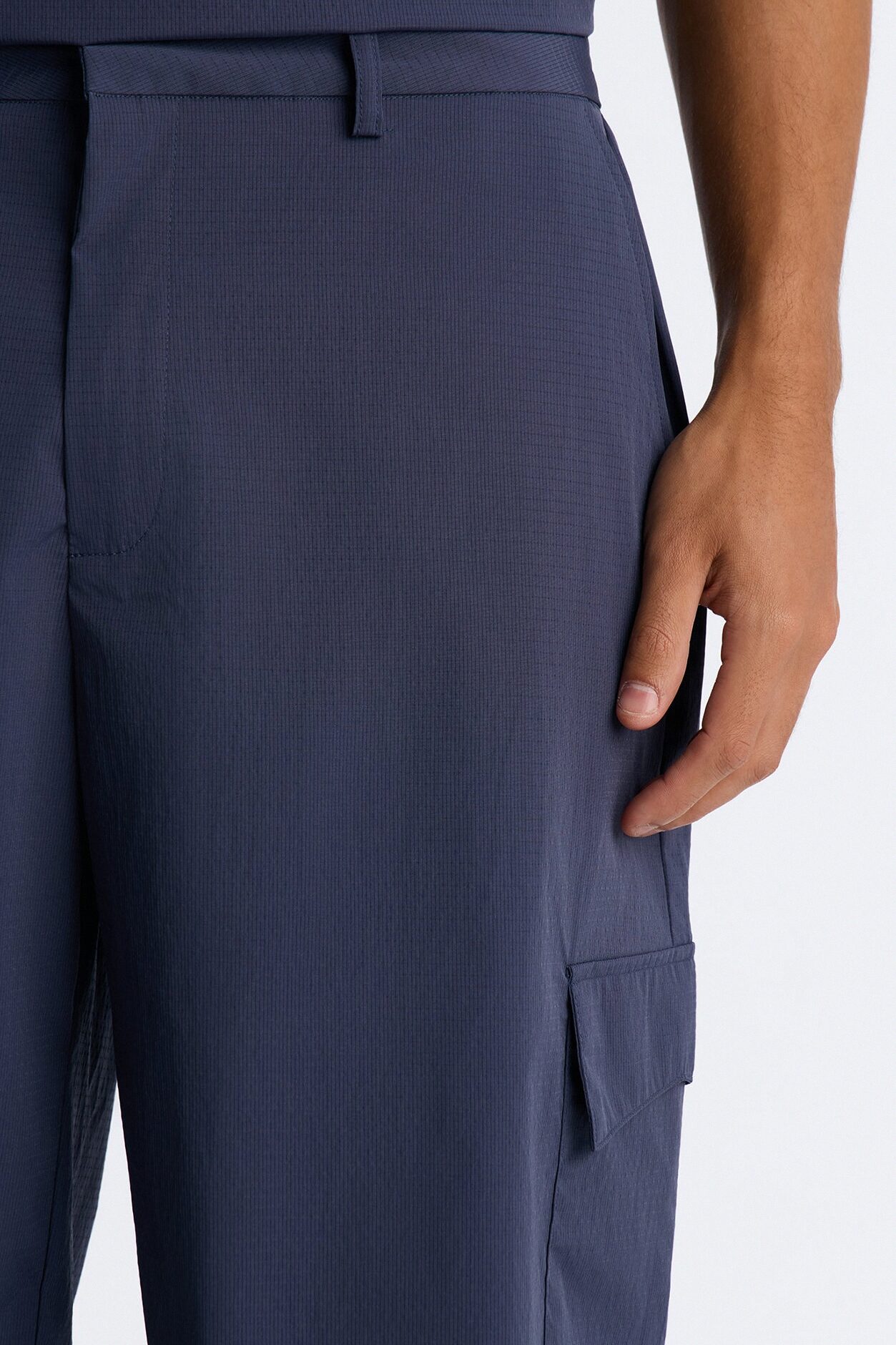 Gable Pocket Baggy Short - Navy