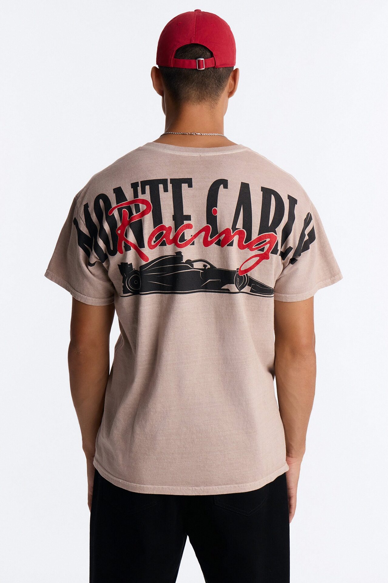 Monte Carlo Racing Boxy Short Sleeve Tee - Taupe