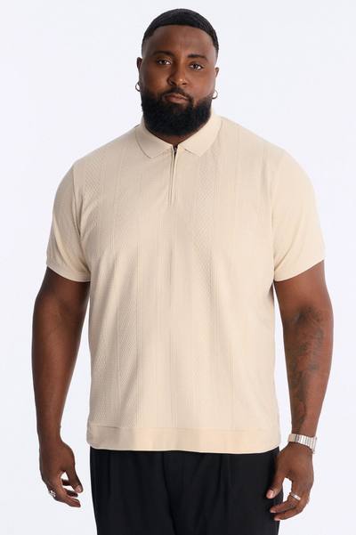 Fairway Short Sleeve Polo - Sand