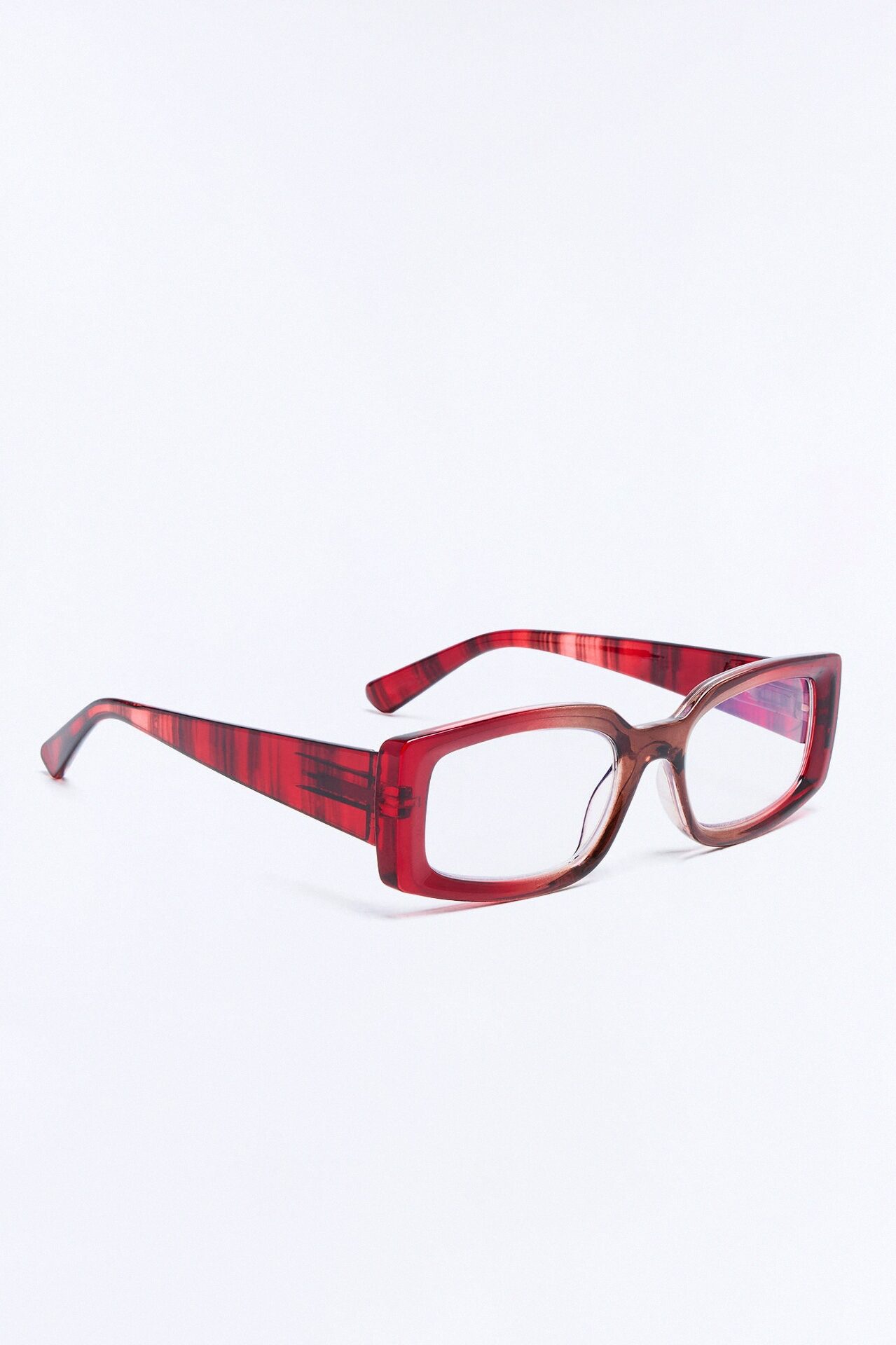 Geek But Chic Blue Light Glasses - Red/combo