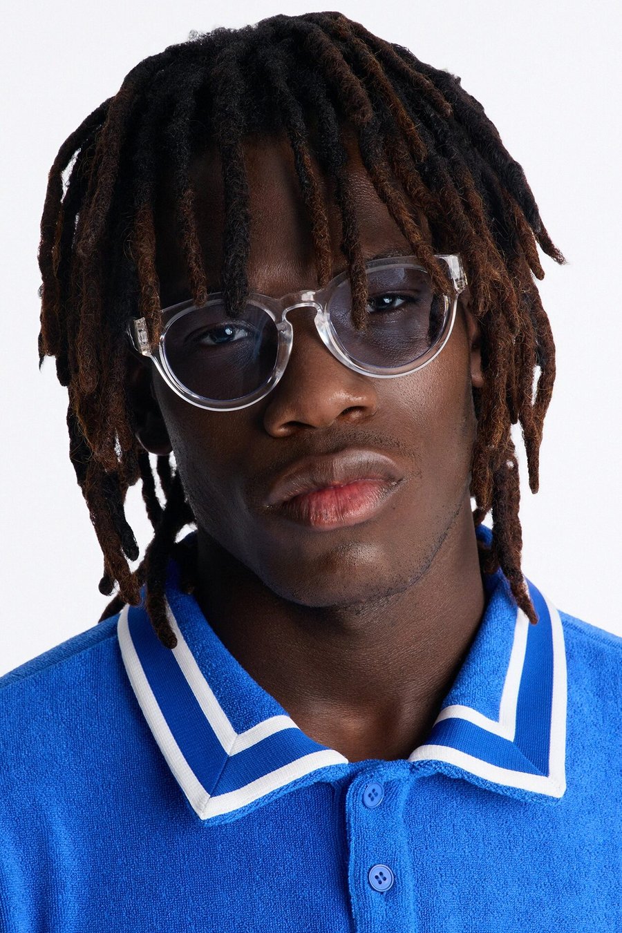 Crystalized Senses Sunglasses - Blue