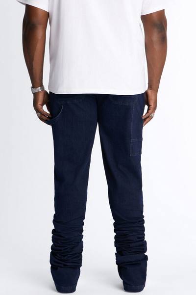 Ultra Stacked Skinny Caprenter Jean - Dark Wash