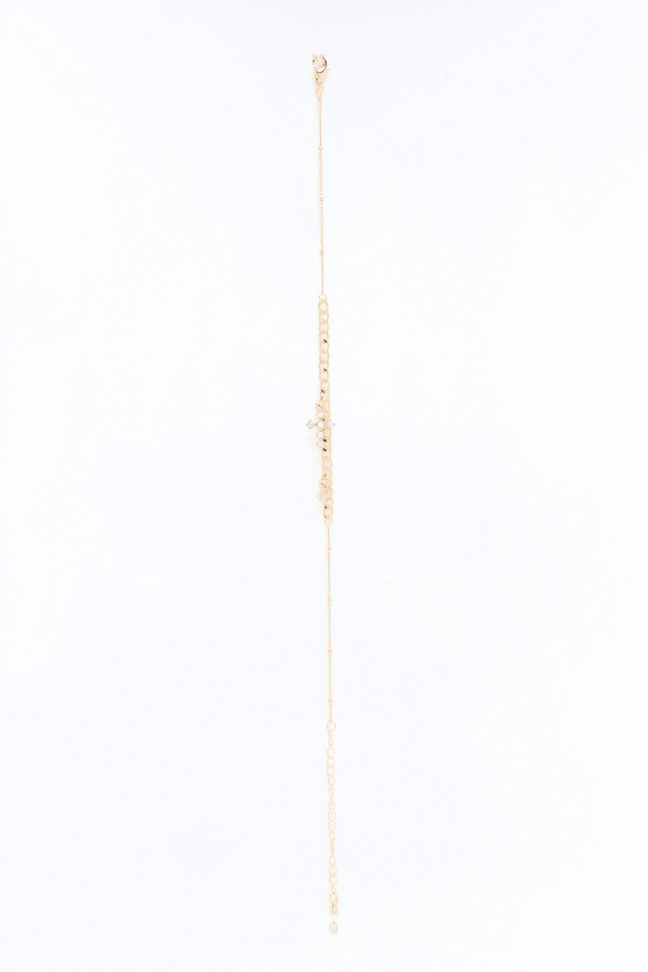 Trust In Faith Dainty Anklet - Gold