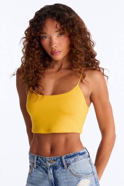 Kiki Super Cropped Top - Orange