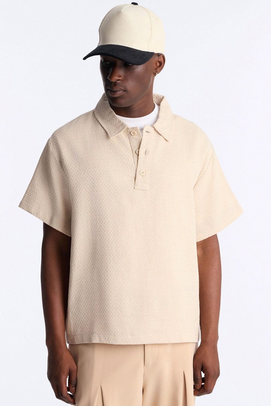Sandbar Square Polo - Navy/combo