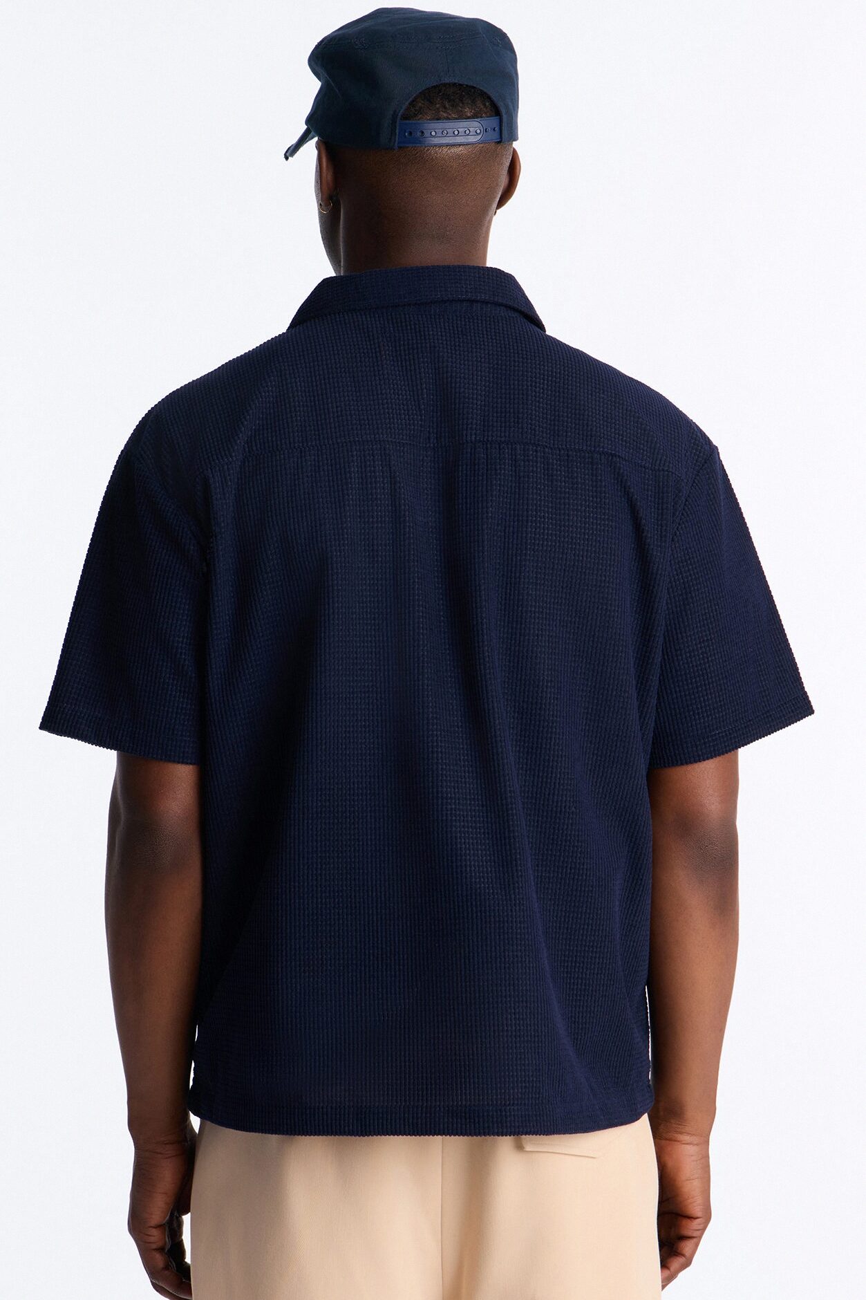 Relaxed Corvino Polo - Navy