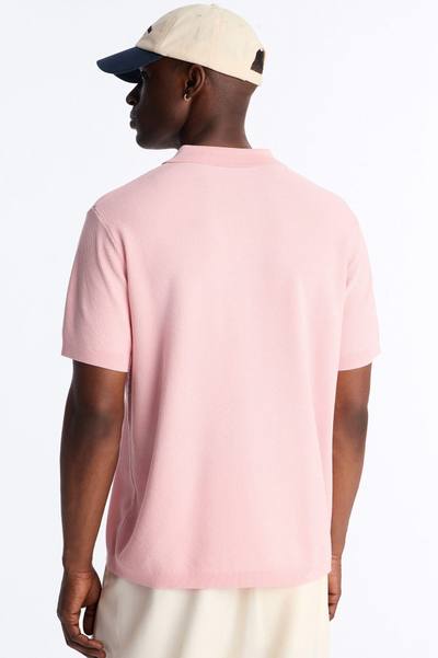 Everyday Pocket Pique Polo - Pink