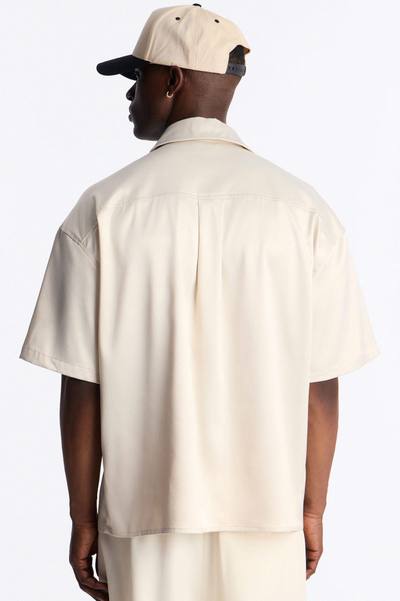 Relaxed Luxe Lumina Easy Flow Polo - White