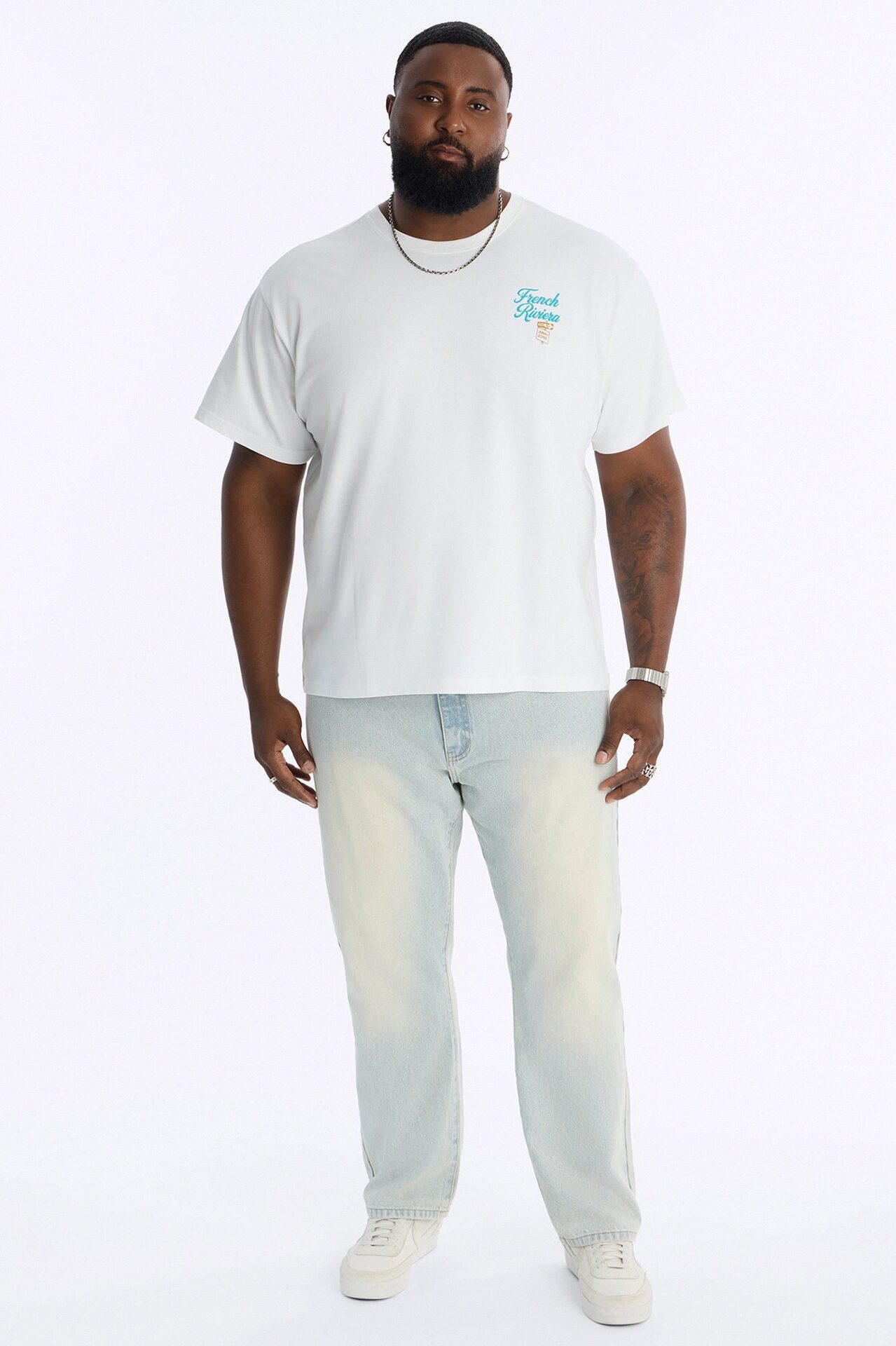 The Staple Straight Jean - Light Wash