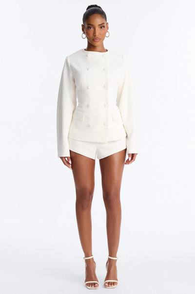 Niomie Trouser Short - White
