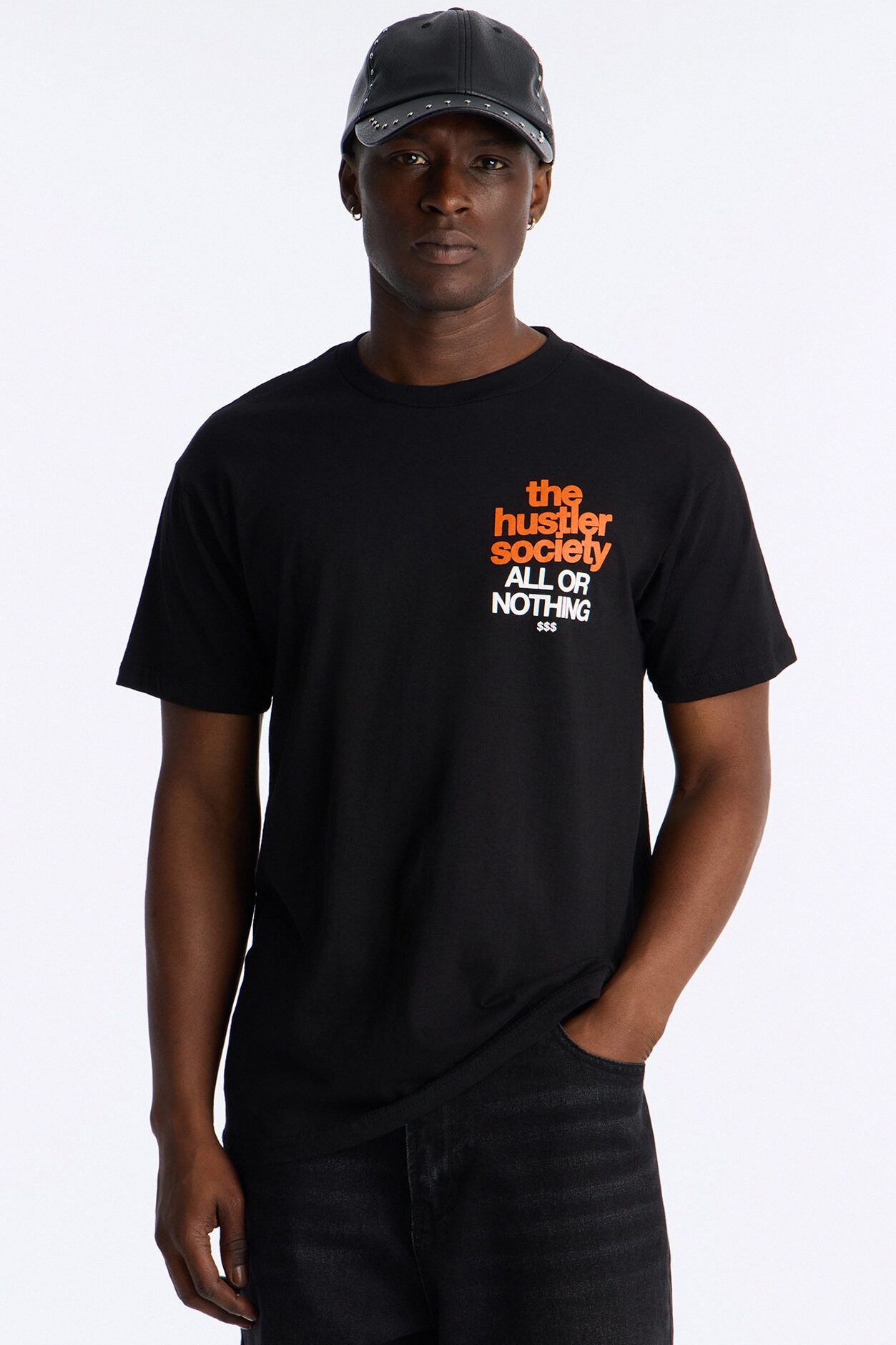 Worldwide Originals All Or Nothing Short Sleeve Tee - Black