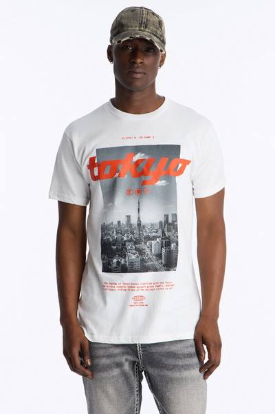 Tokyo Tower Short Sleeve Tee - White