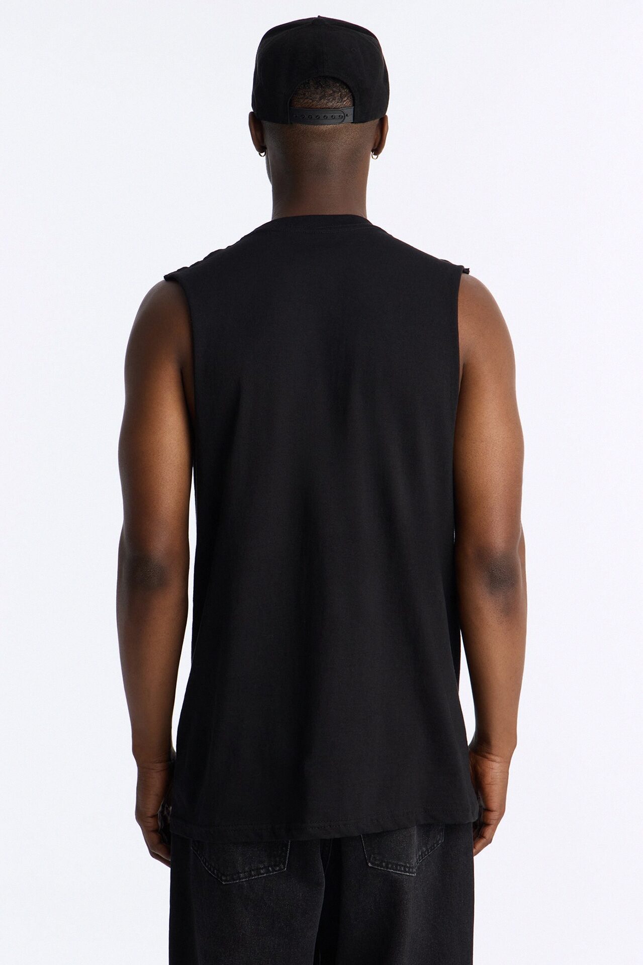 Hunters Of Destiny Oversized Muscle Tank - Black