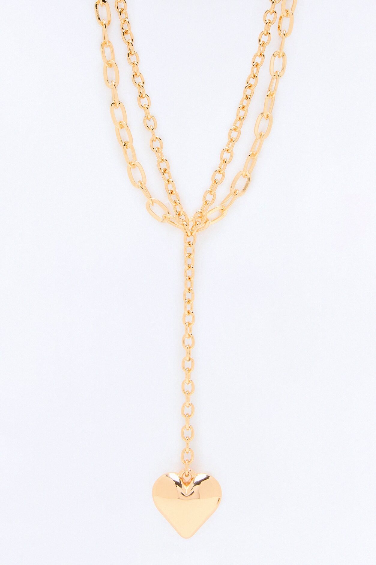 Please Me Lariat Necklace - Gold