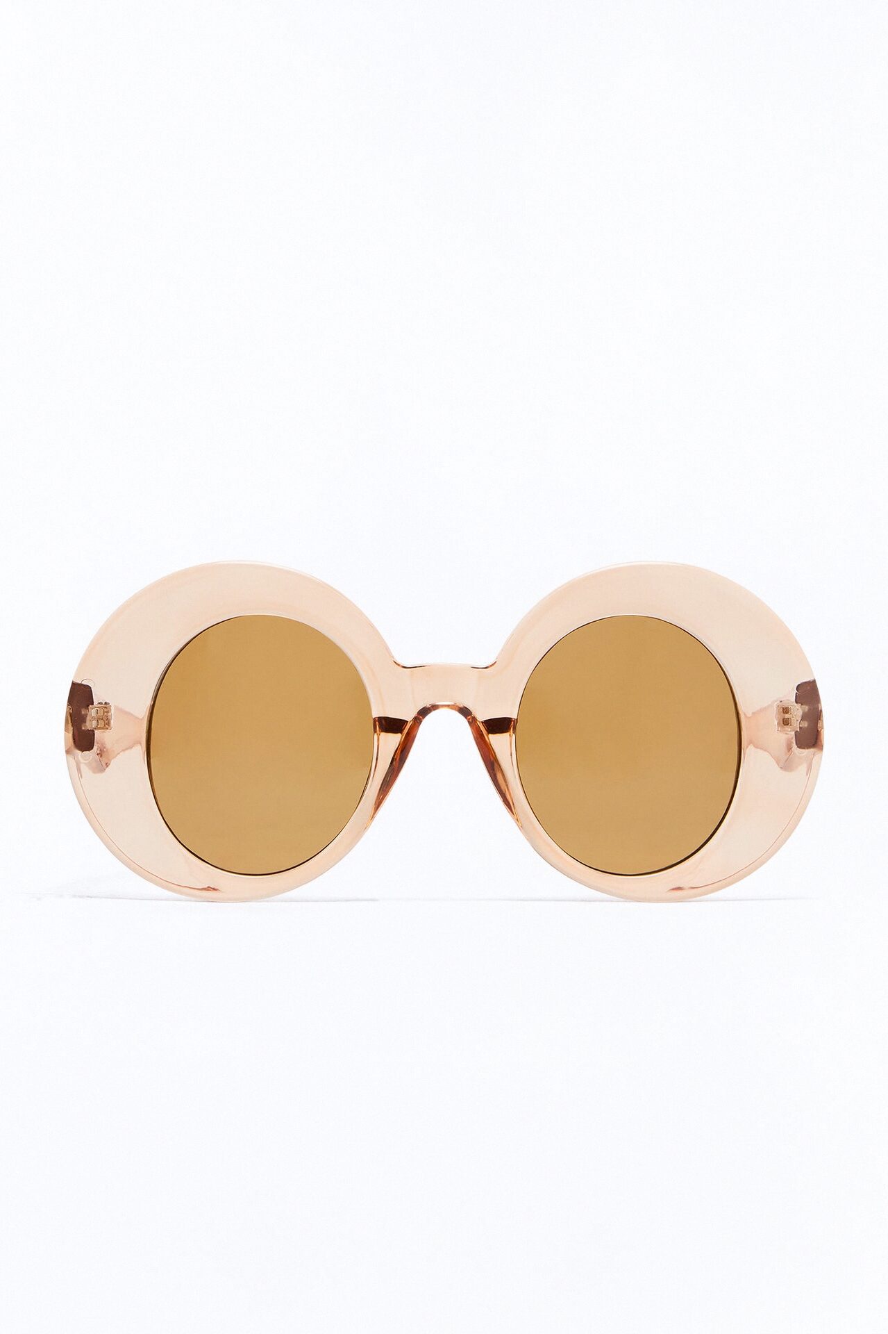 Lost In The Thrill Sunglasses - Nude