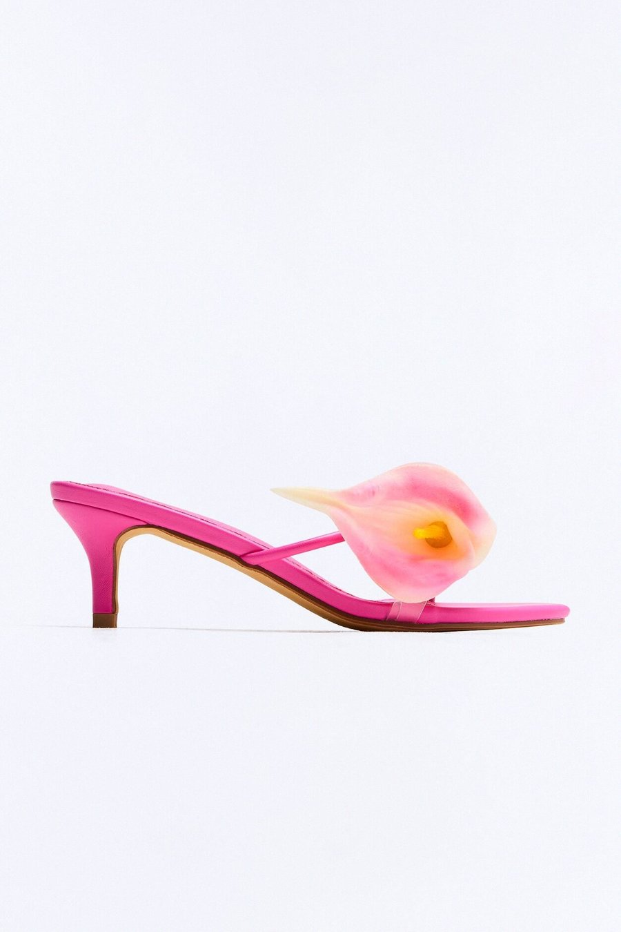 Sunny Days Flower Heels - Pink