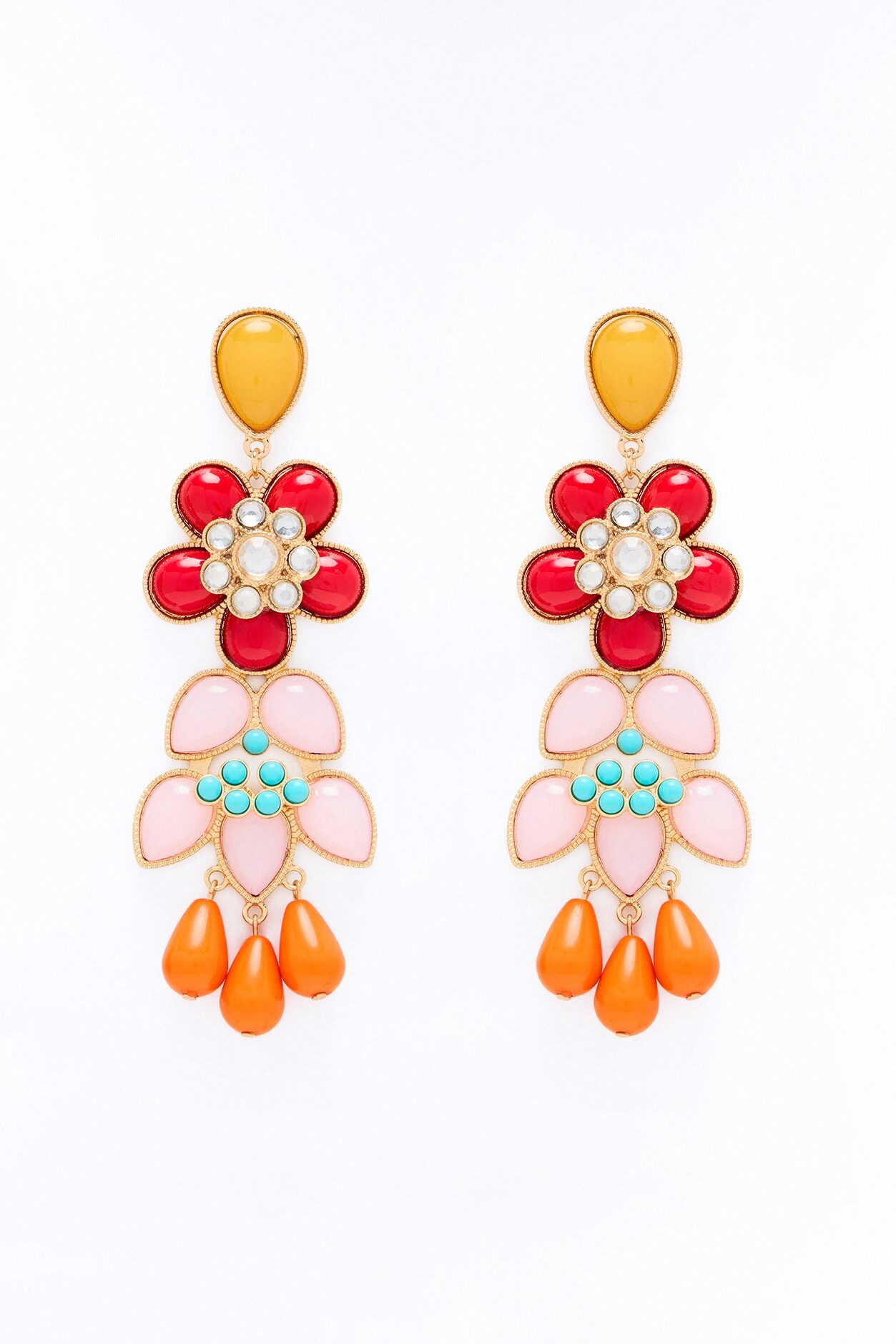 Sorbet Lily Earrings - Multi Color