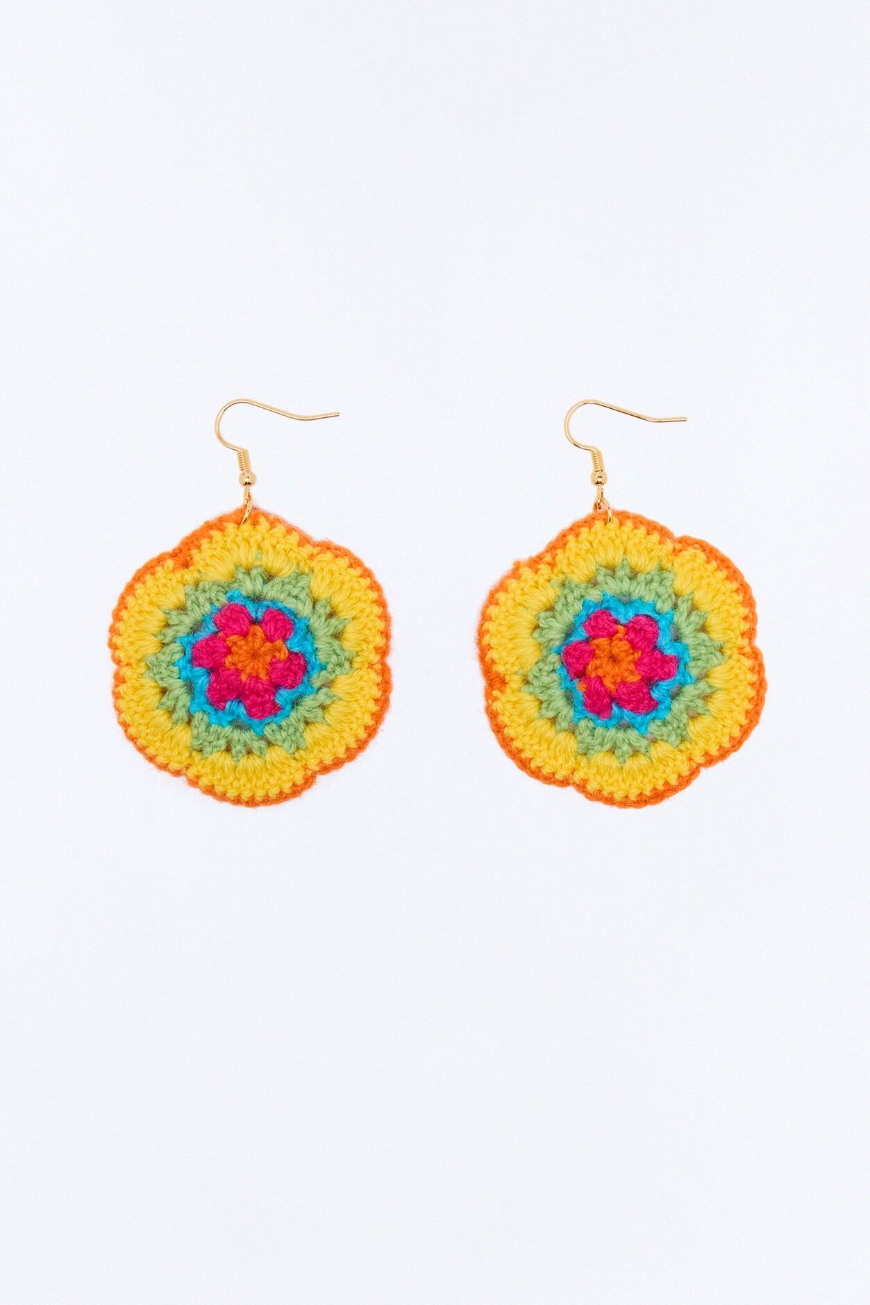 Sunflower Child Earrings - Multi Color