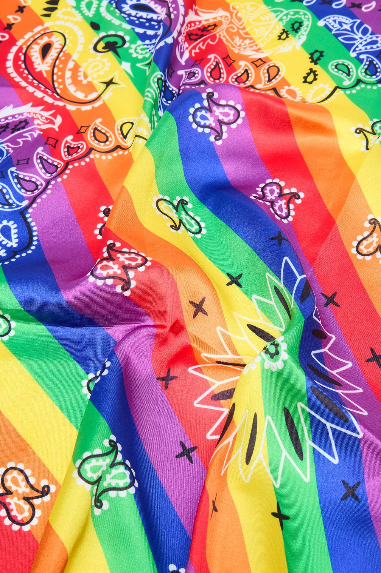 Love In Color Head Scarf - Multi Color