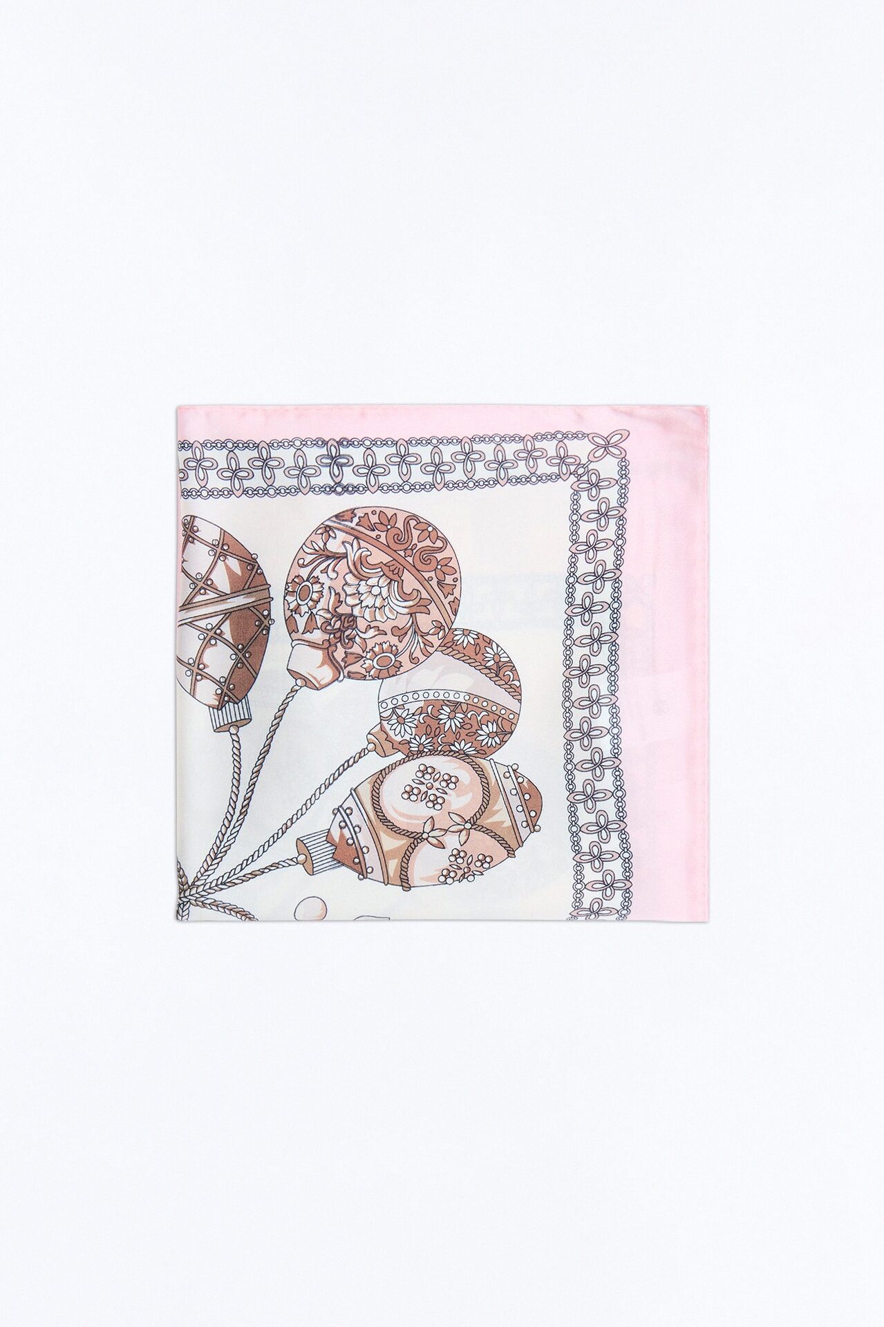 Hairs A Mess Head Scarf - Pink/combo