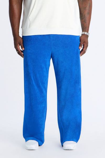 Classic Terry Cloth Baggy Pant - Blue/combo